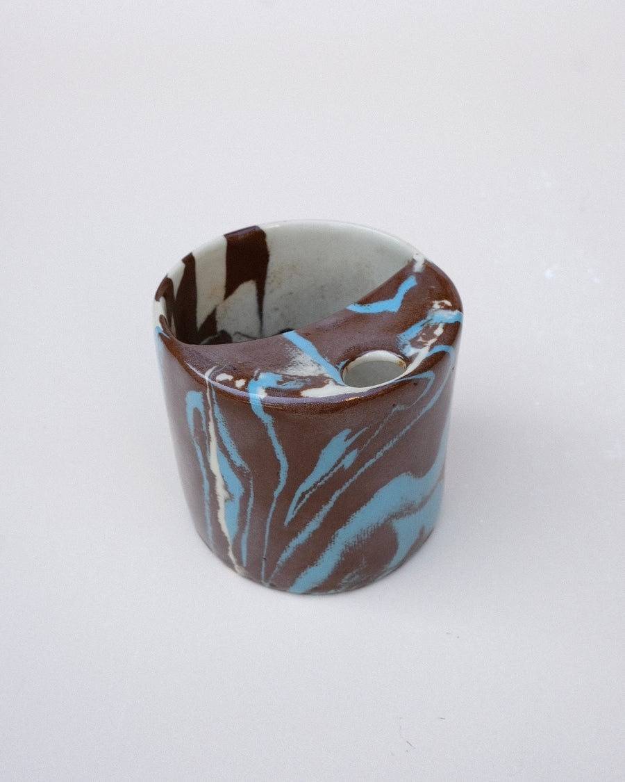 N.108 Blue Spirals Sippy Cup