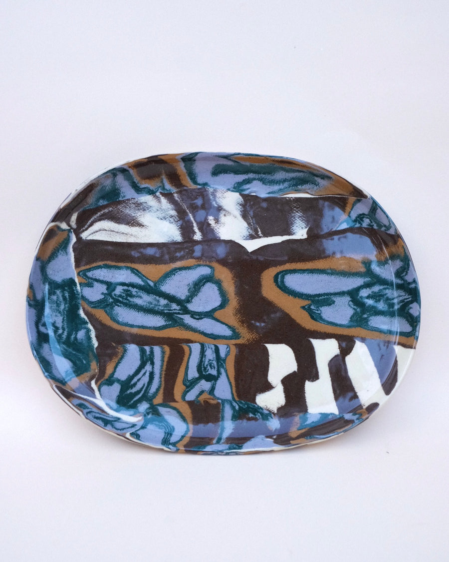 Toast Plate 09 Lilac Flowers