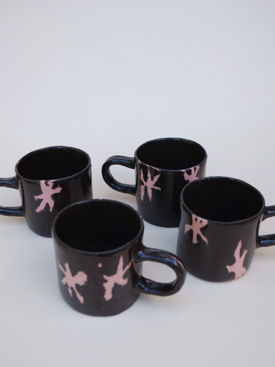 Pink Star Nerikomi Mug