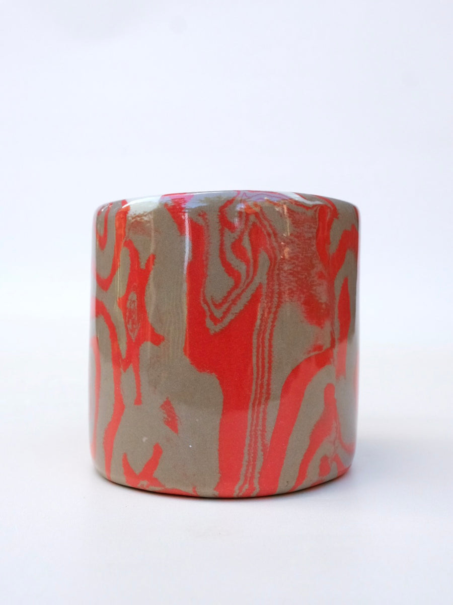 N.84 Red Spirals 12oz