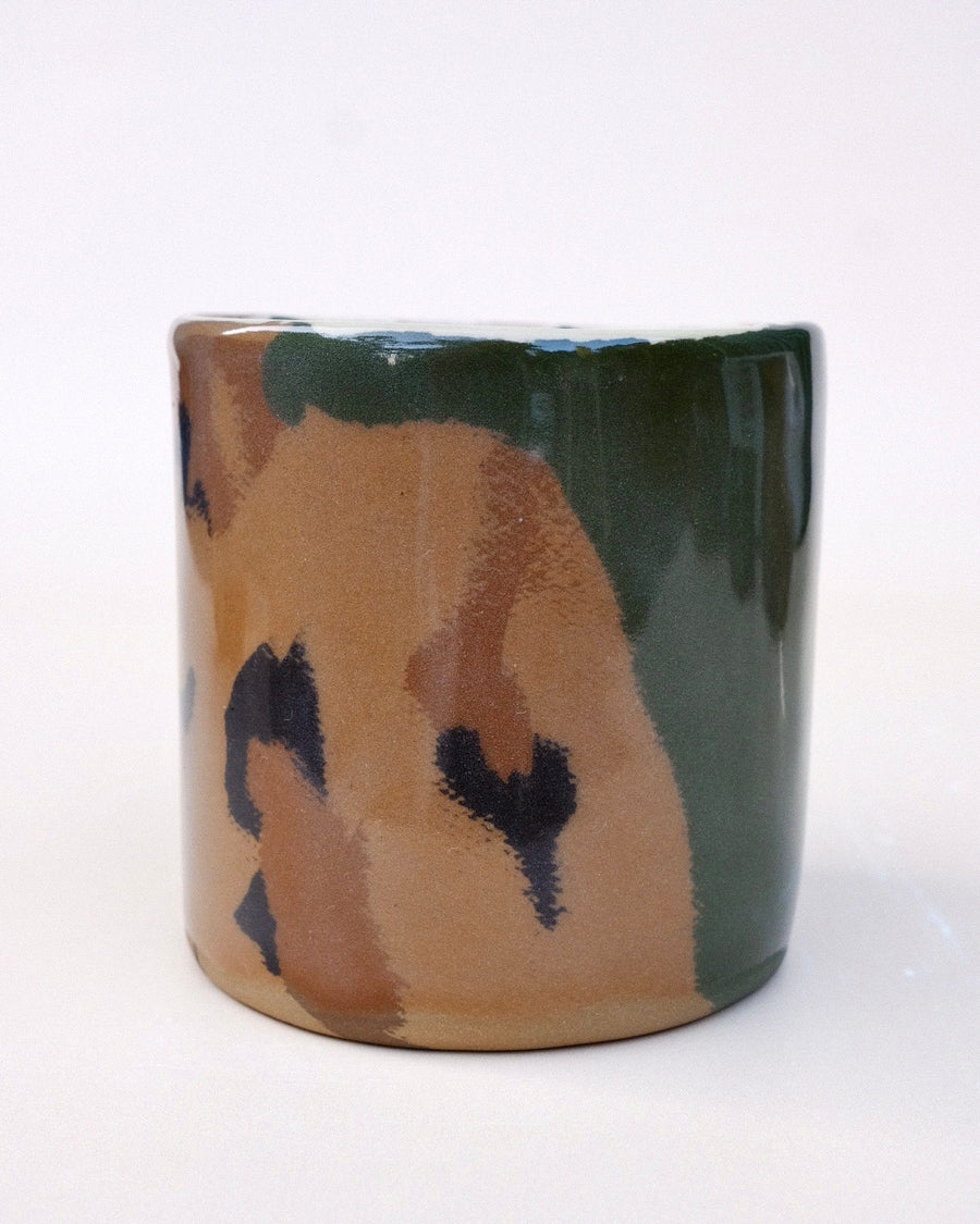N.105 Green Leopard Sippy Cup