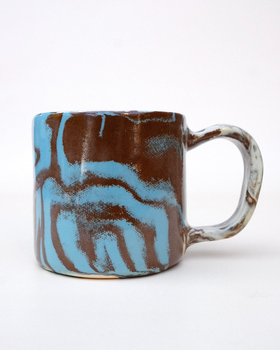 N.106 Blue Spirals 12oz