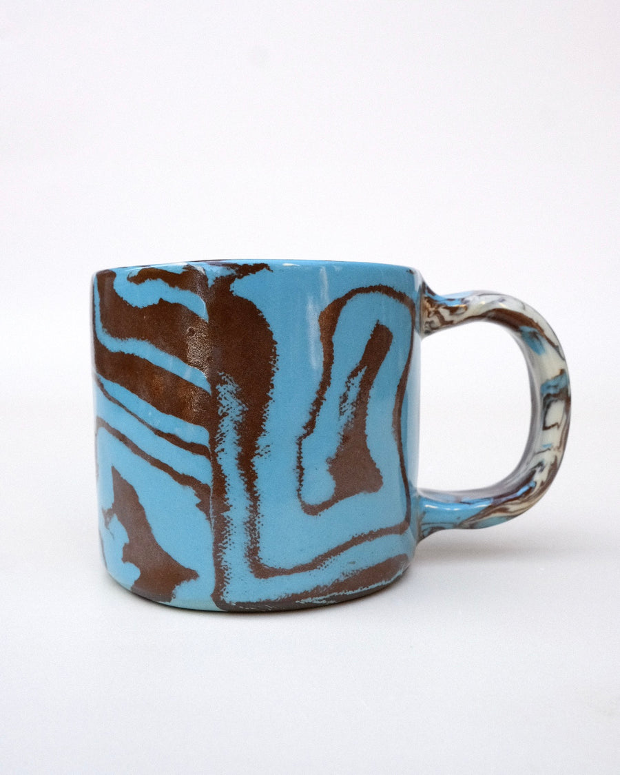 N.106 Blue Spirals 12oz