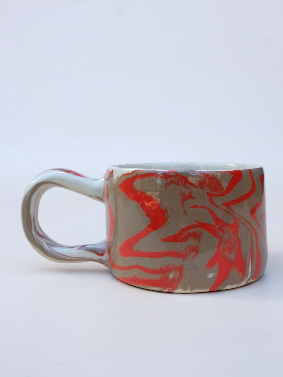 N.85 Red Spirals 8oz