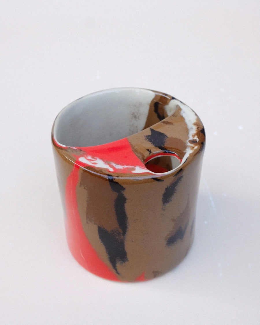 N.102 Red Leopard Sippy Cup