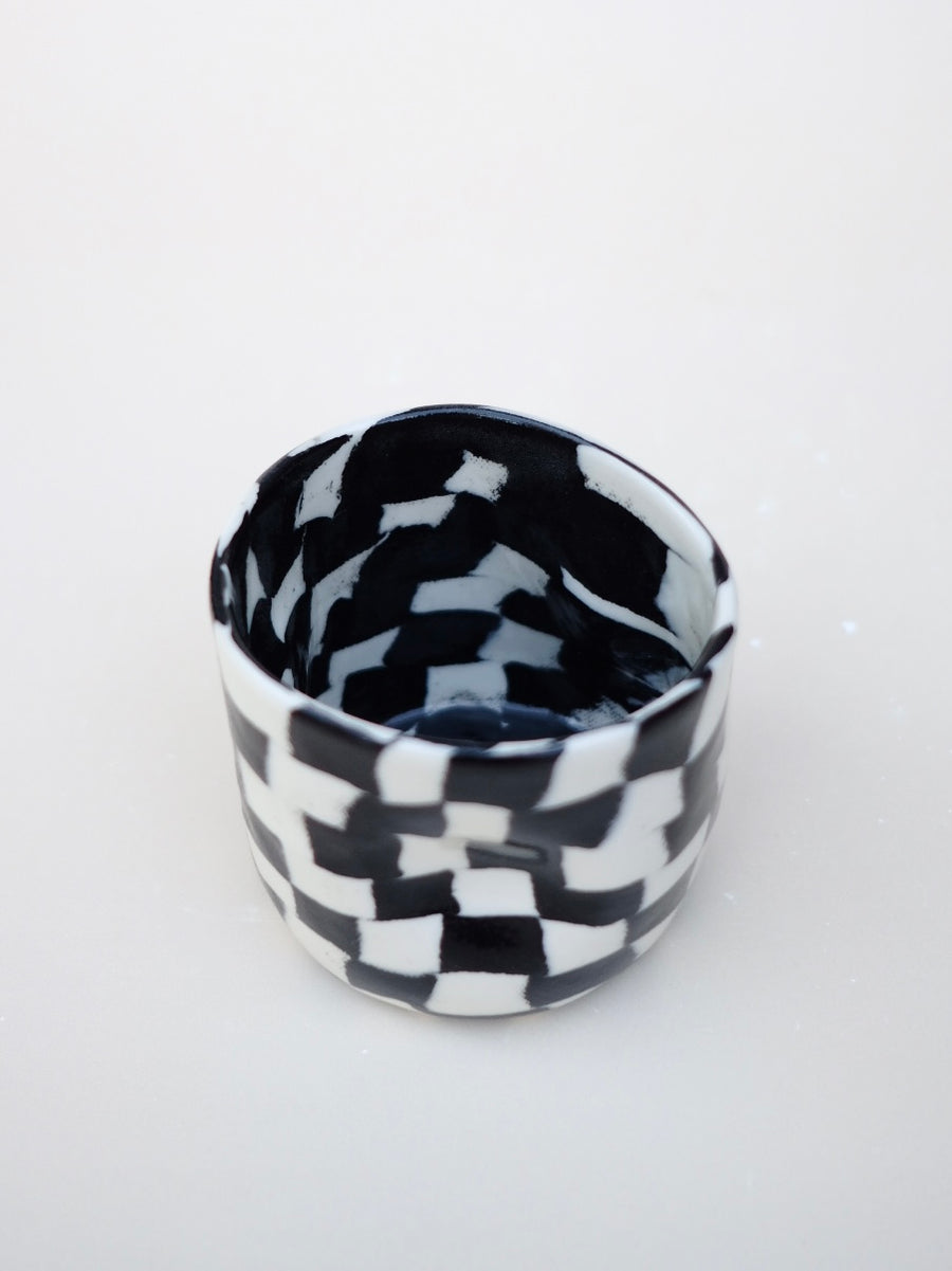 Checkers Hug Mug