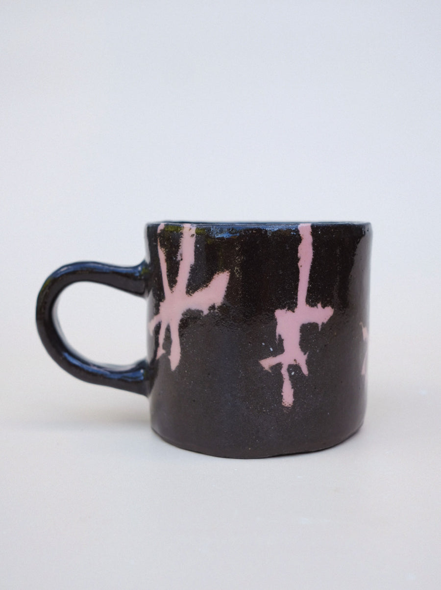 Pink Star Nerikomi Mug