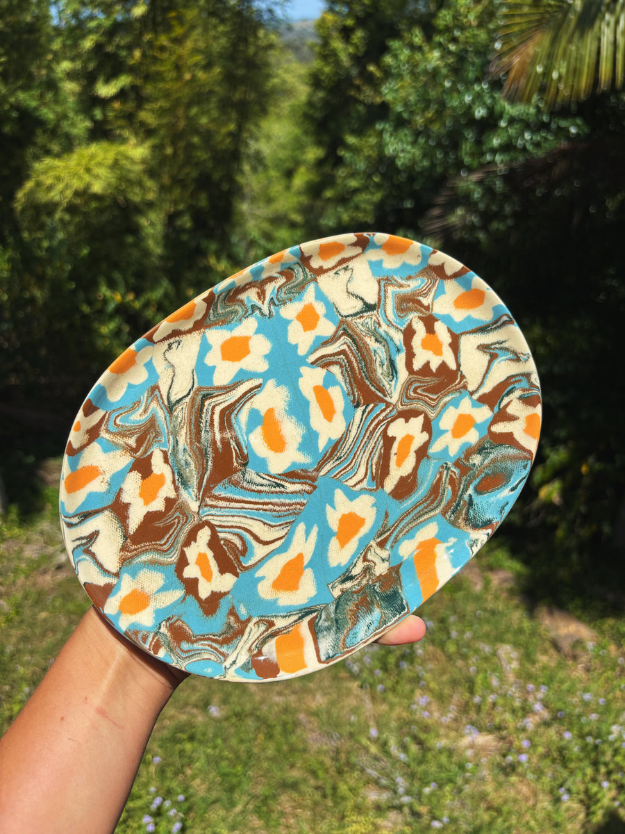 Toast Plate 10 Daisies