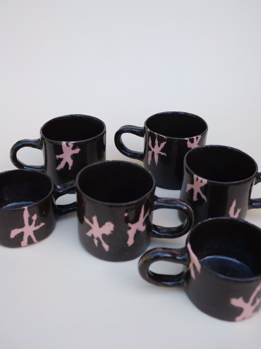 Pink Star Nerikomi Mug