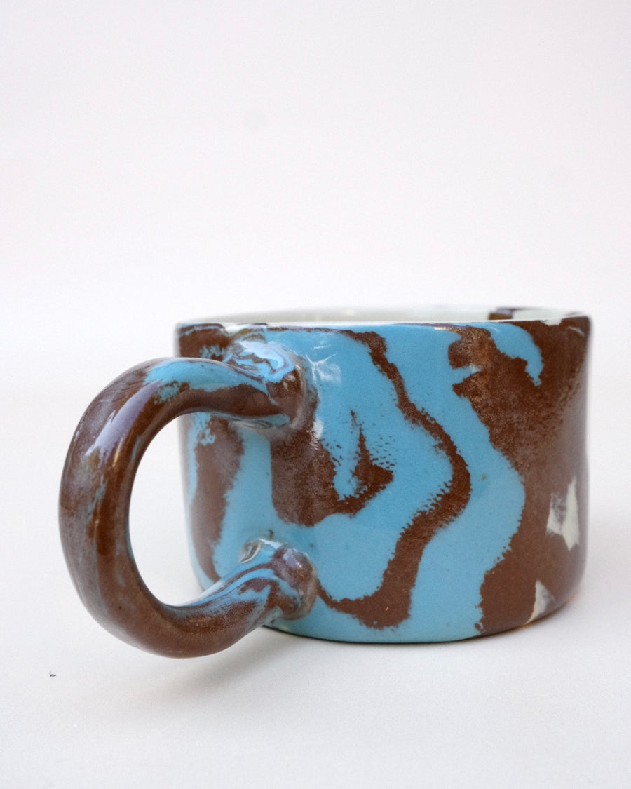 N.107 Blue Spirals 8oz