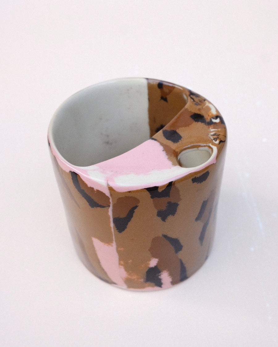 N.99 Pink Leopard Sippy Cup