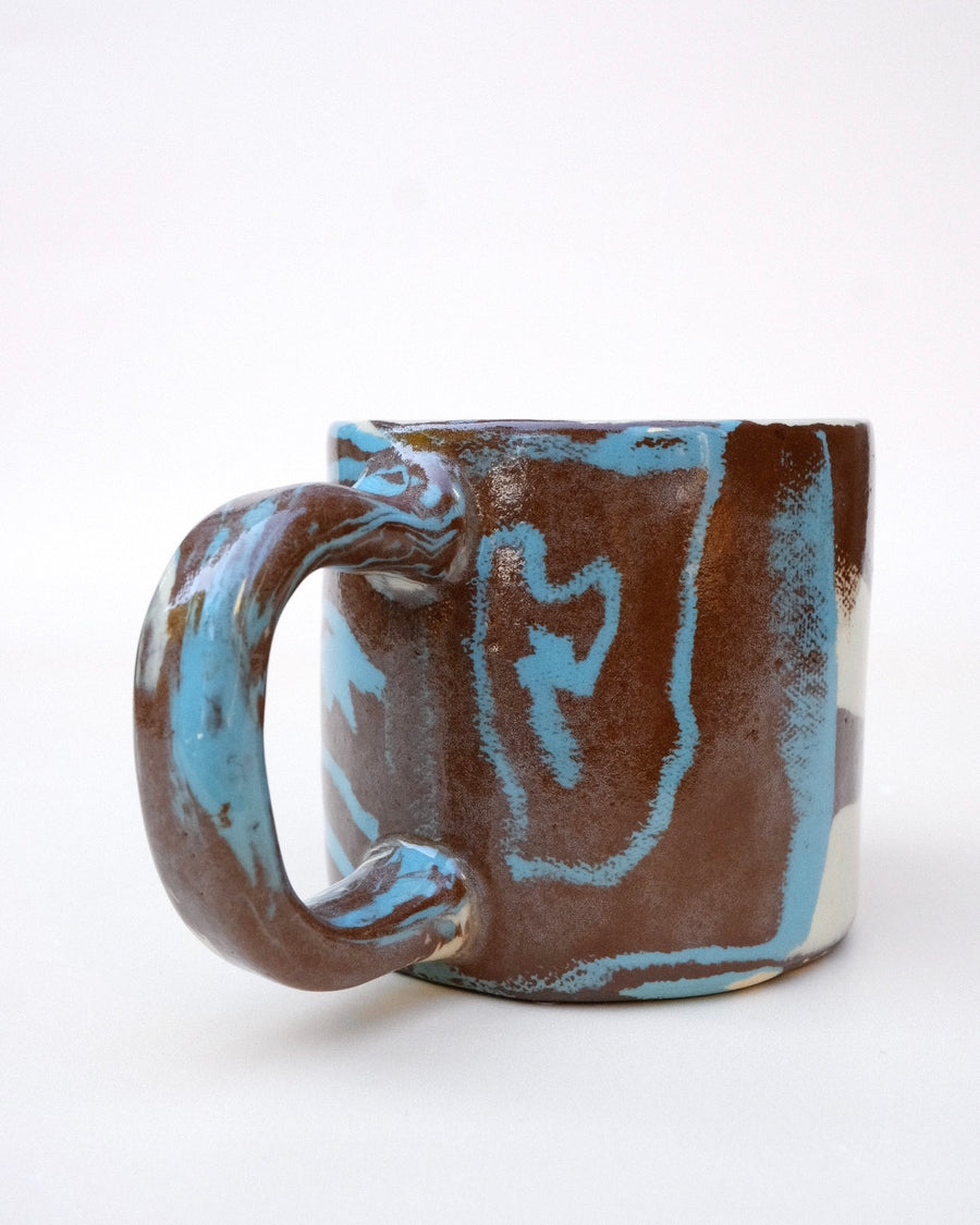 N.106 Blue Spirals 12oz