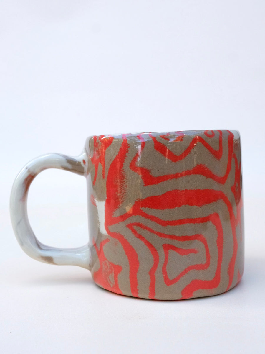N.84 Red Spirals 12oz