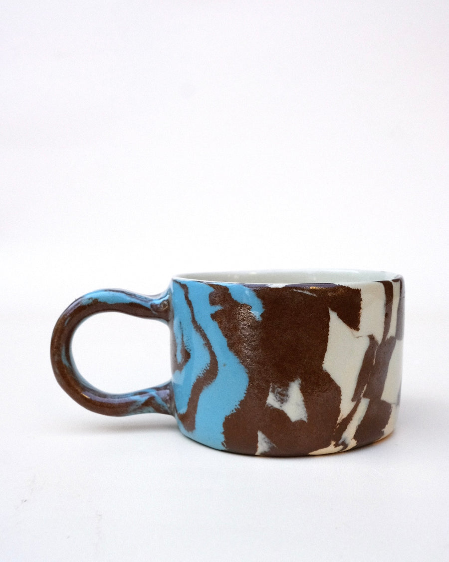 N.107 Blue Spirals 8oz