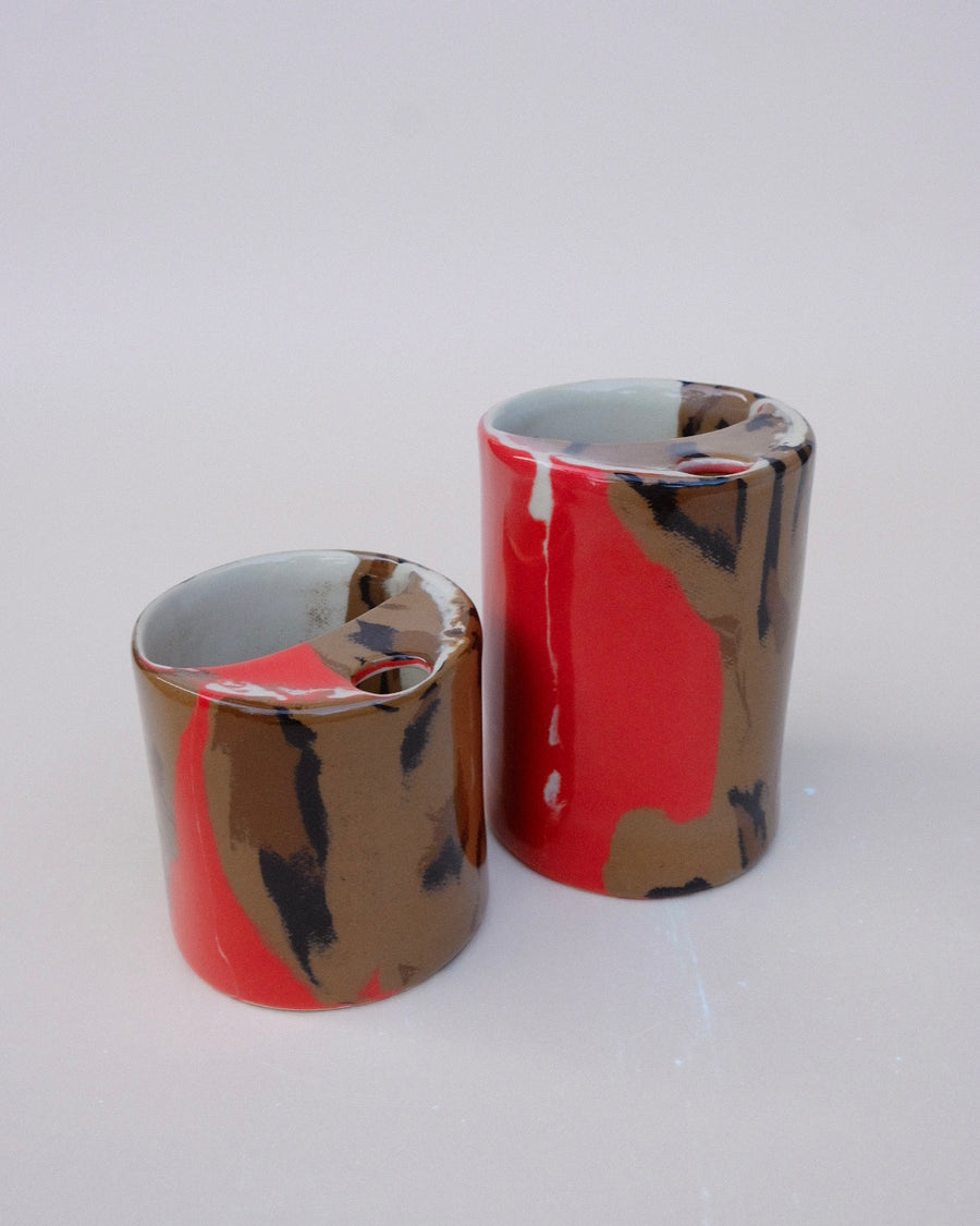 N.102 Red Leopard Sippy Cup