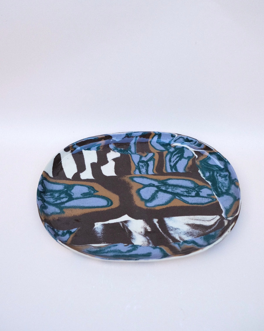 Toast Plate 09 Lilac Flowers