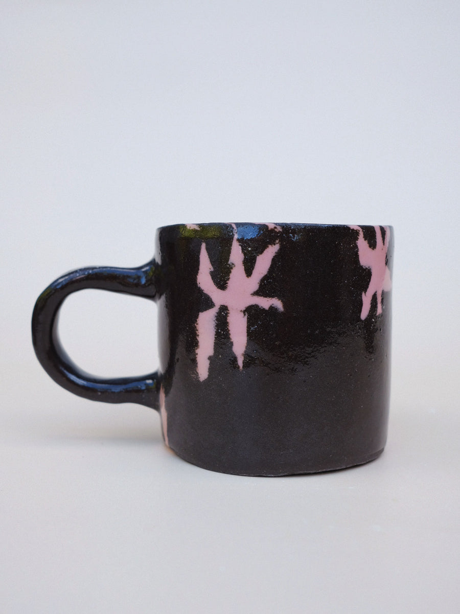 Pink Star Nerikomi Mug