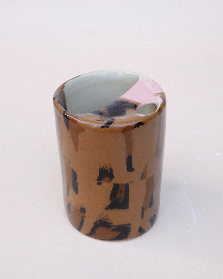 N.99 Pink Leopard Sippy Cup