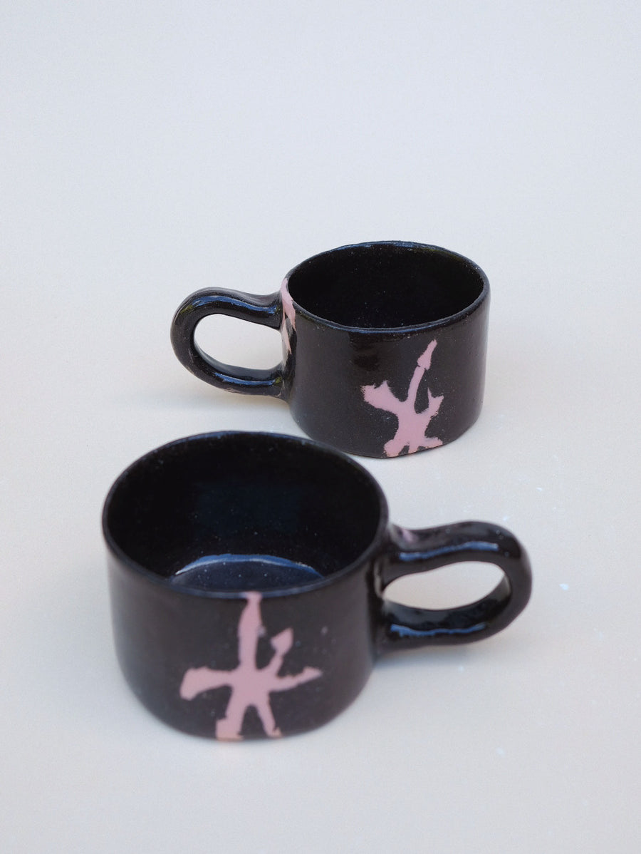 Pink Star Nerikomi Mug