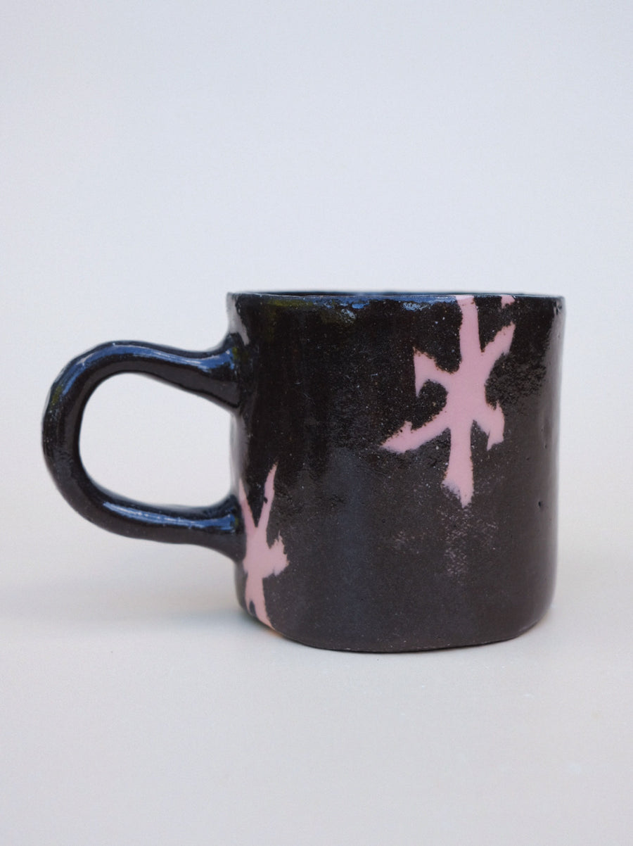 Pink Star Nerikomi Mug
