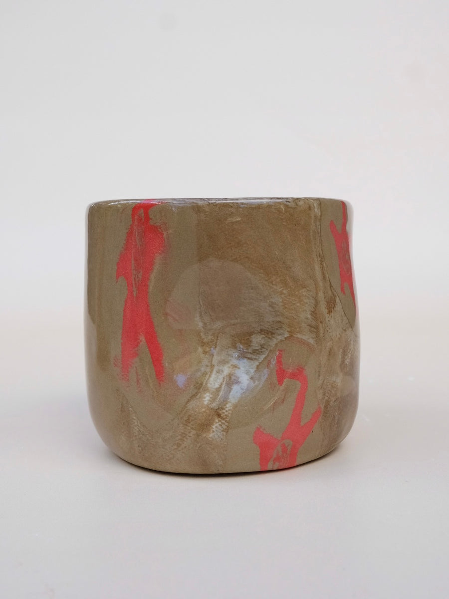 N.83 Red Stars Hug Mug