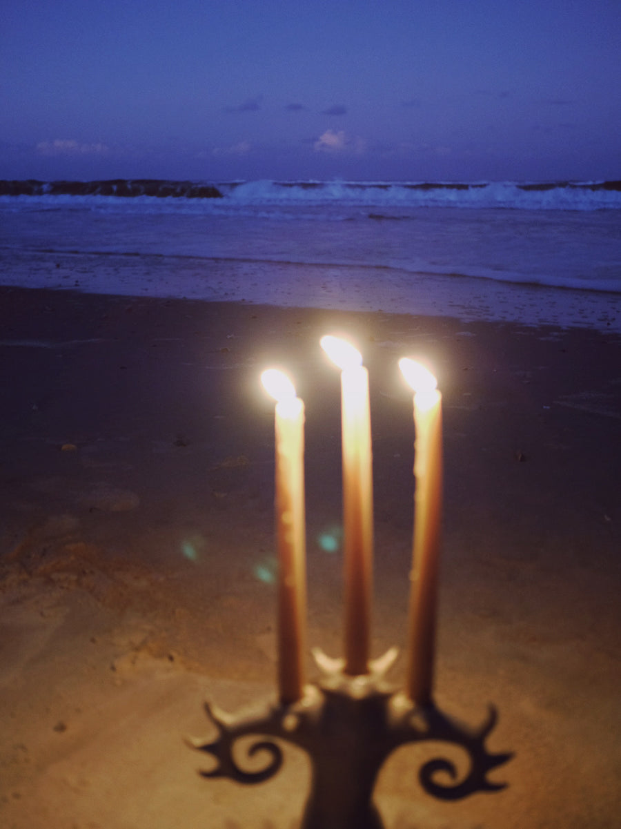 Spike candelabra
