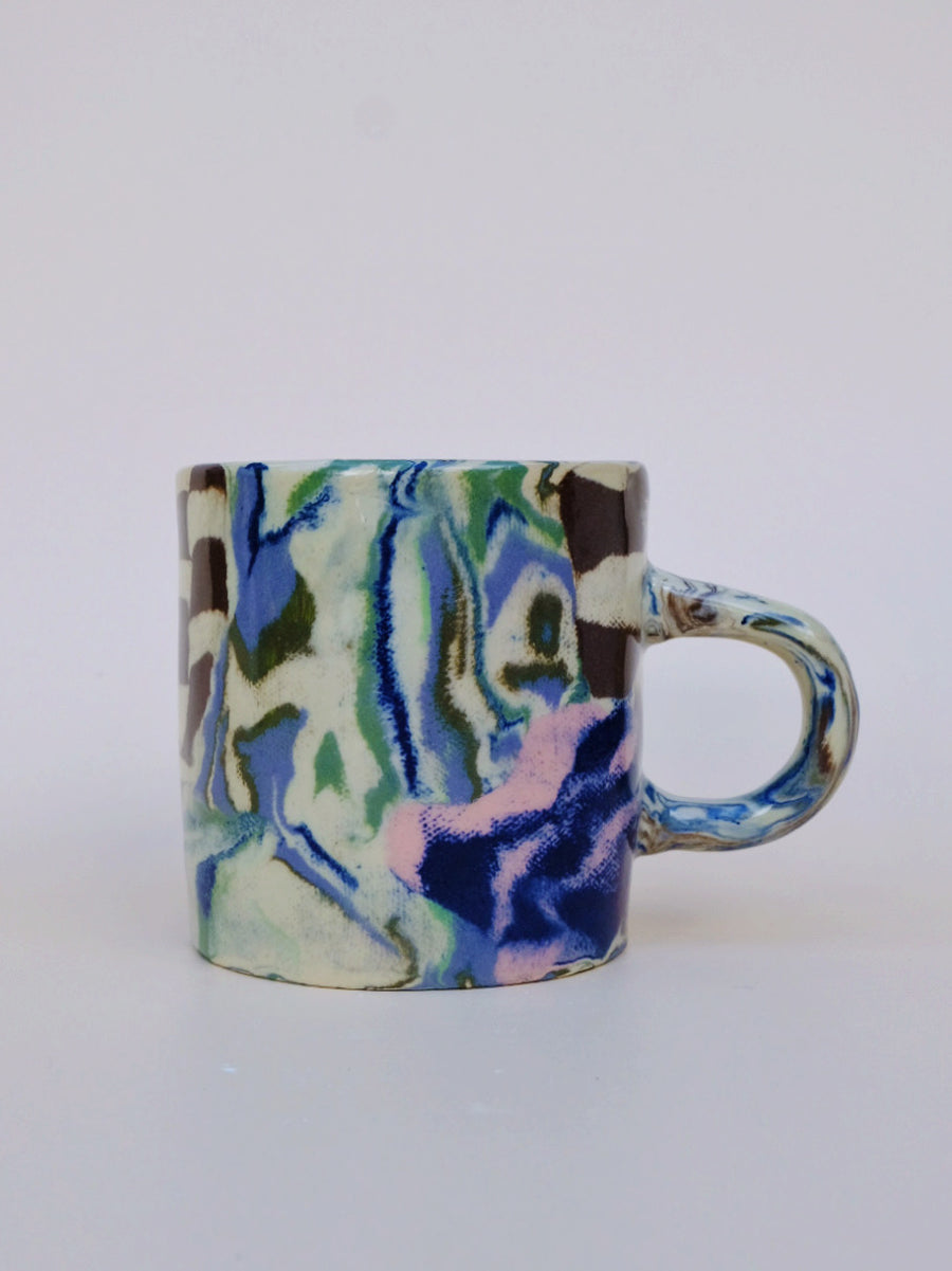 Earth Glitch Mug 08