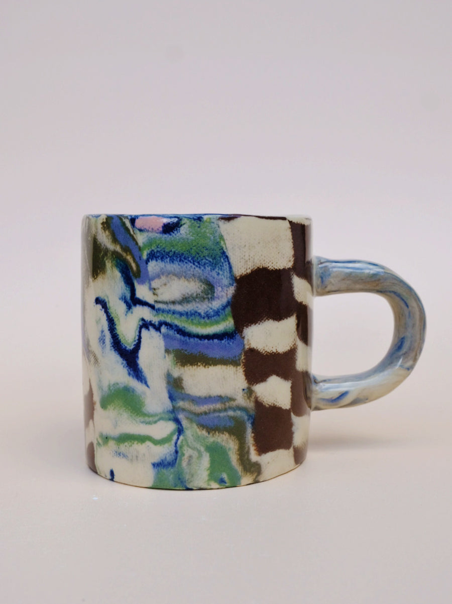 Earth Glitch Mug 07