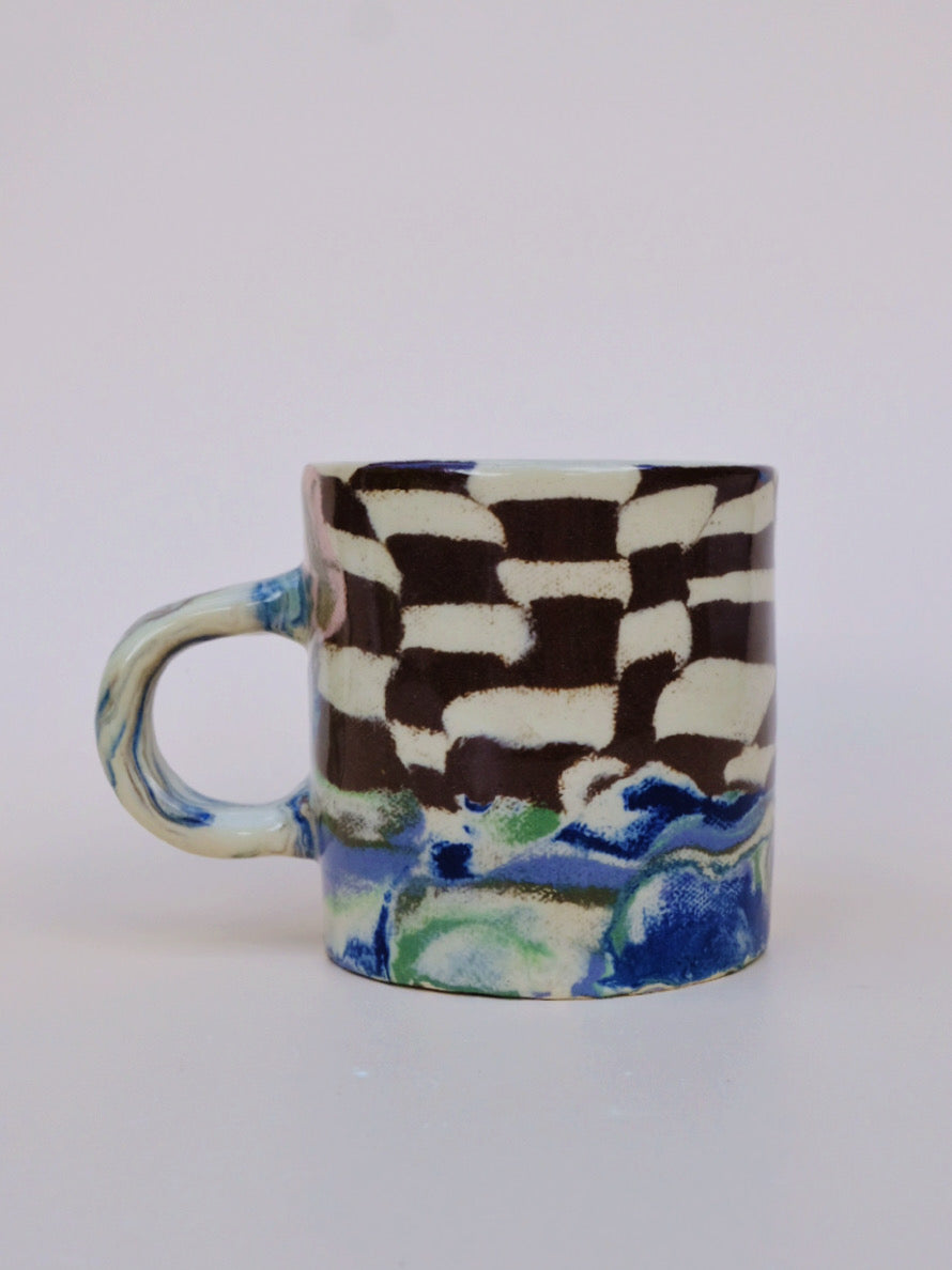 Earth Glitch Mug 08