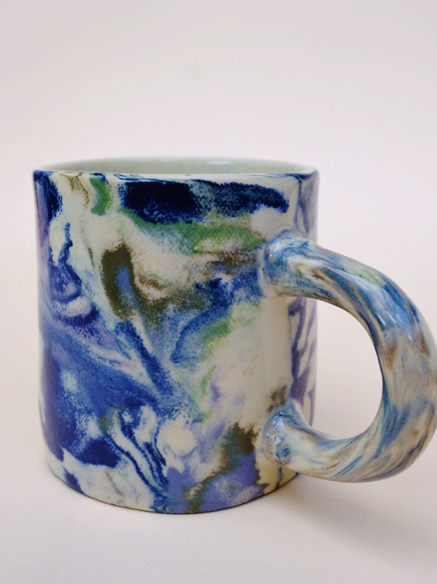 Earth Glitch Mug 05