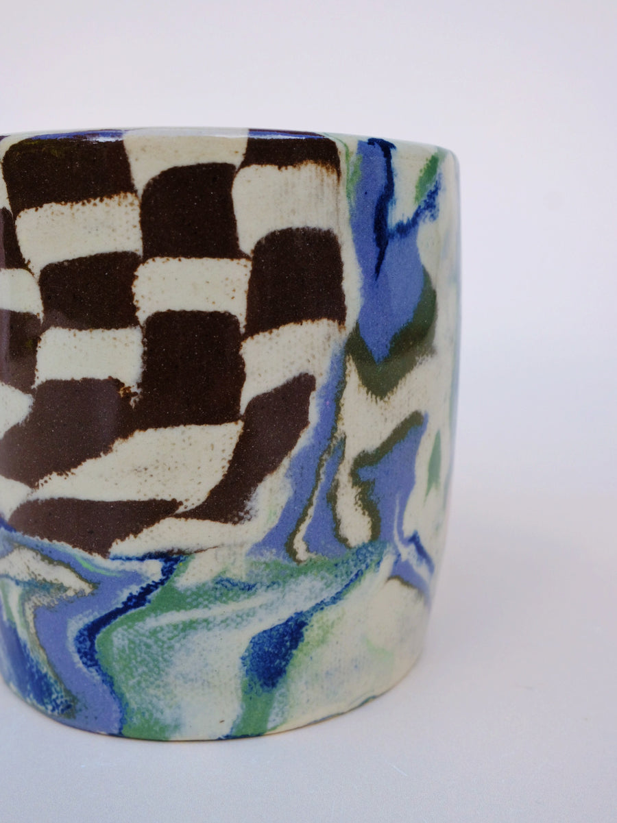 Earth Glitch Mug 08