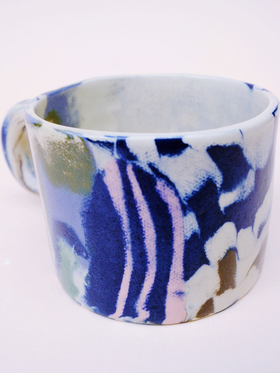 Earth Glitch Mug 09