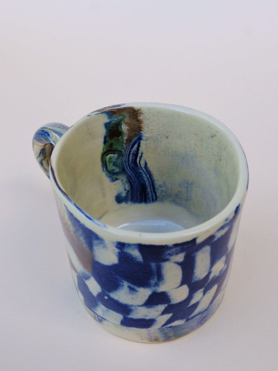 Earth Glitch Mug 03