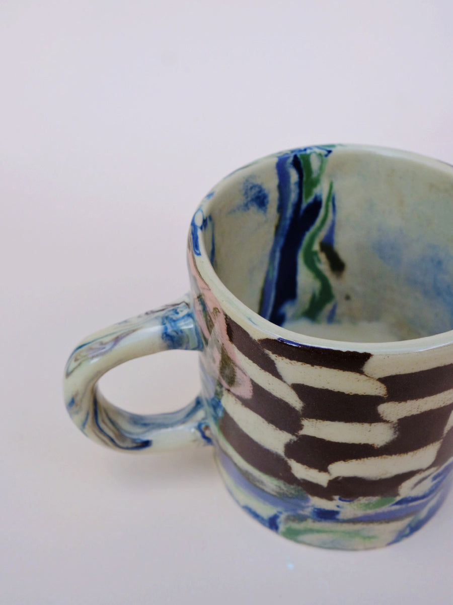 Earth Glitch Mug 08