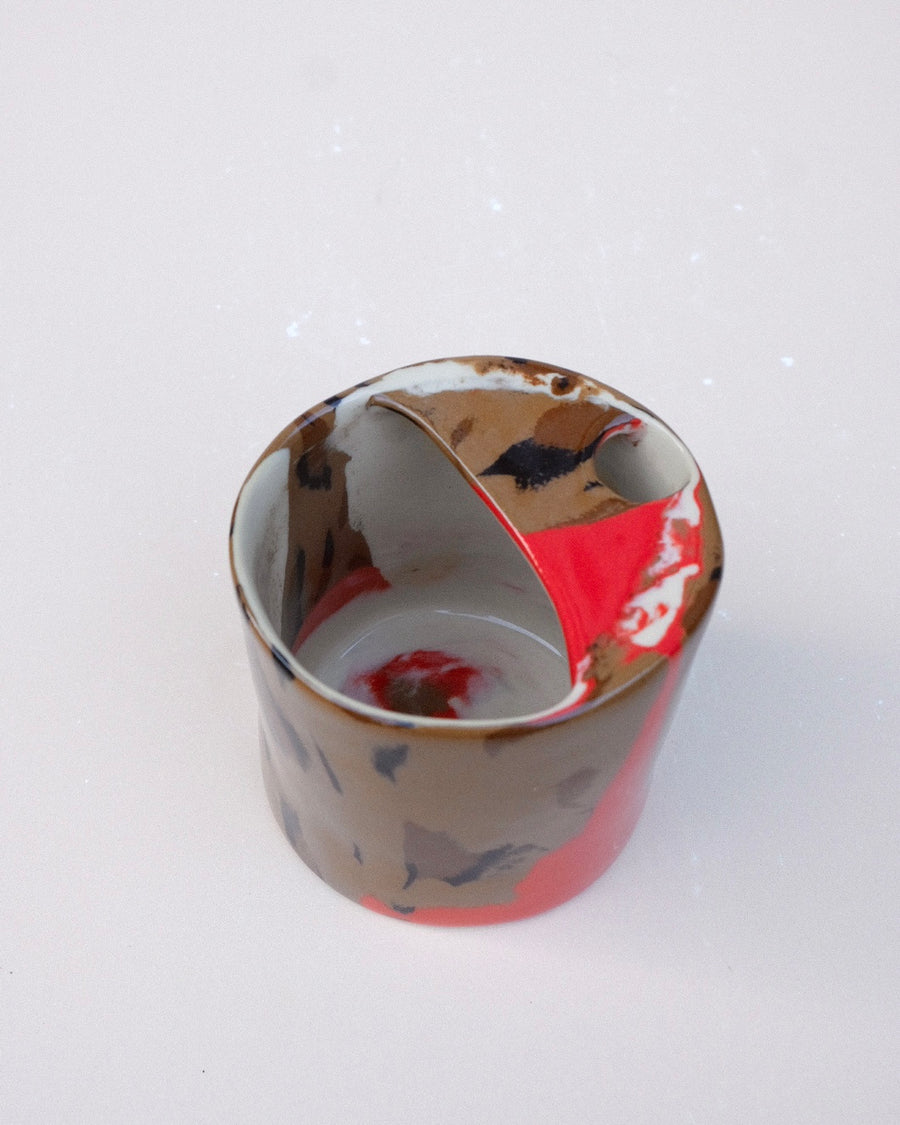 N.102 Red Leopard Sippy Cup