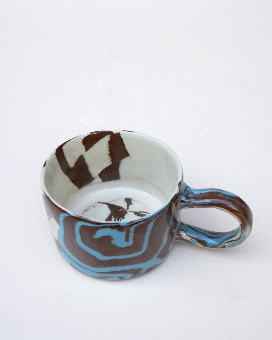 N.107 Blue Spirals 8oz