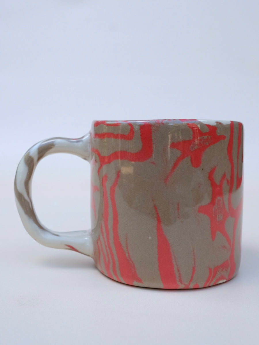 N.84 Red Spirals 12oz