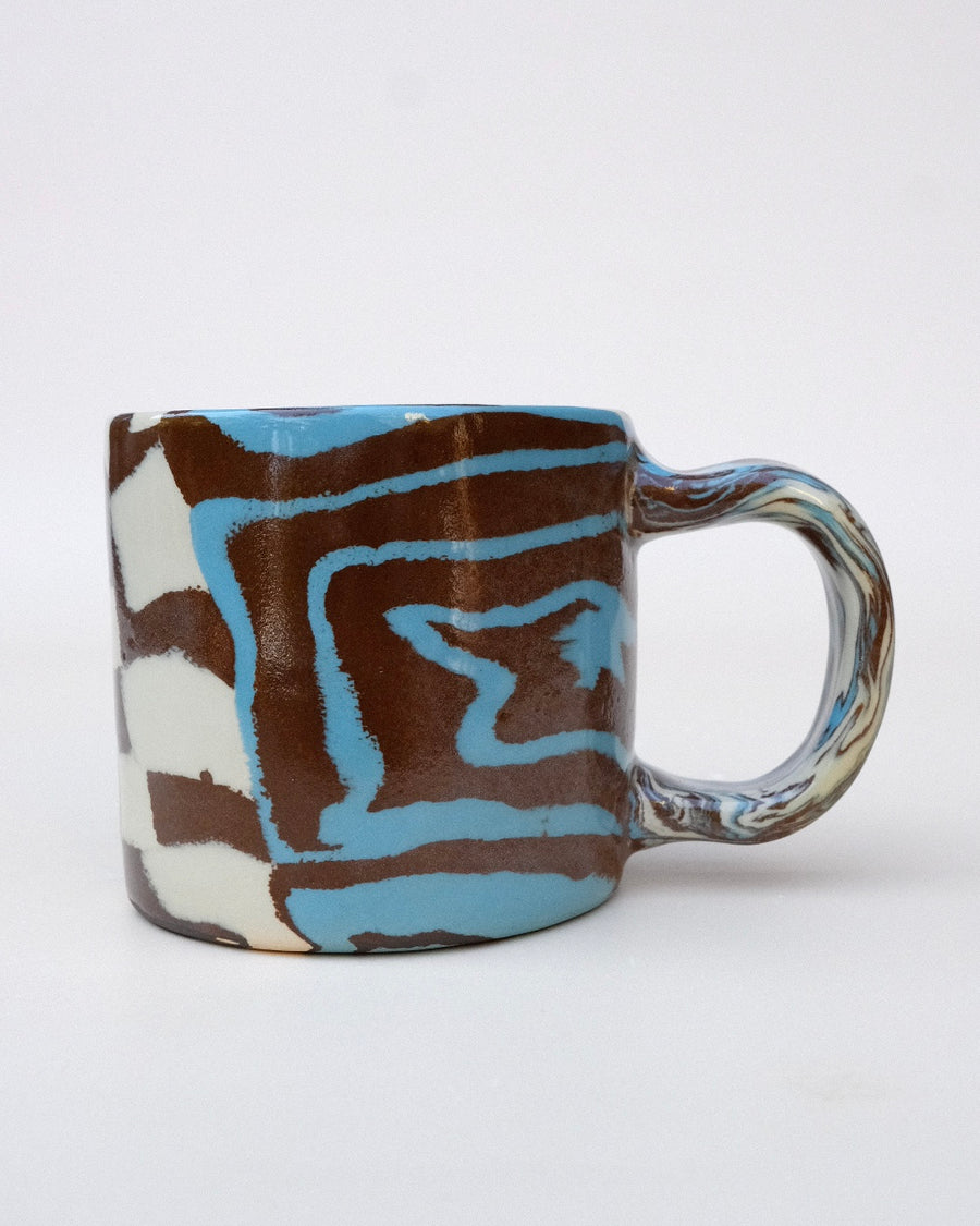 N.106 Blue Spirals 12oz