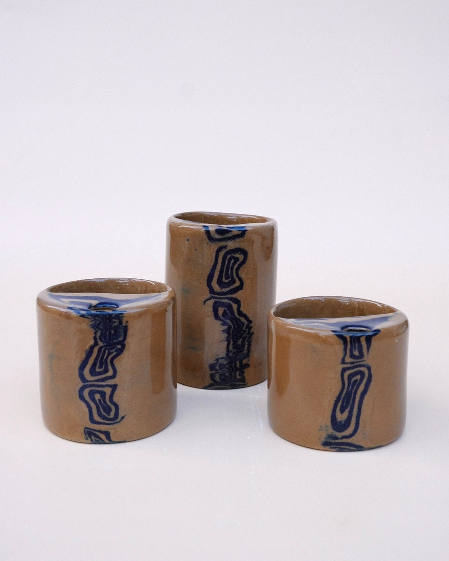 N.96 Cobalt Spirals Sippy Cup