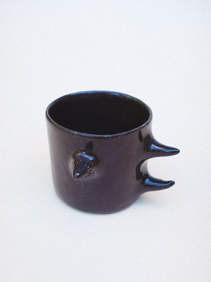 Horn Mug Brown