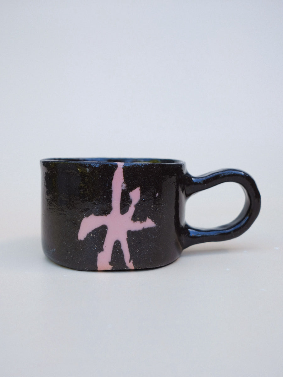 Pink Star Nerikomi Mug