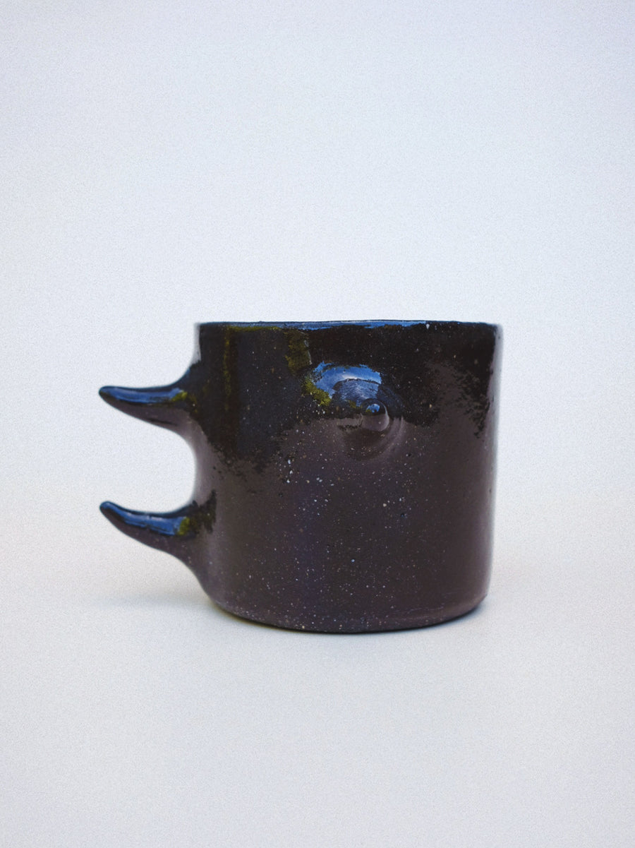 Horn Mug Brown
