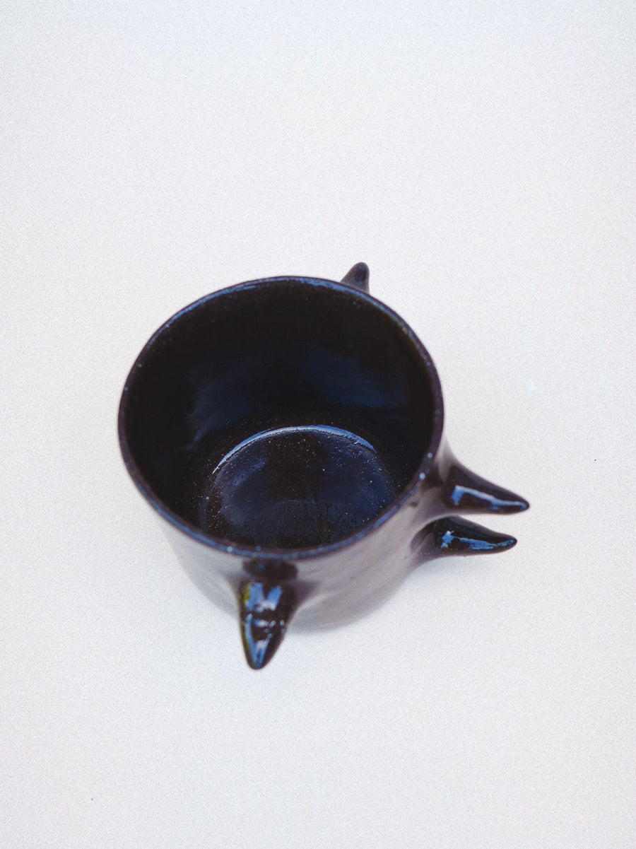 Horn Mug Brown