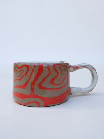 N.85 Red Spirals 8oz