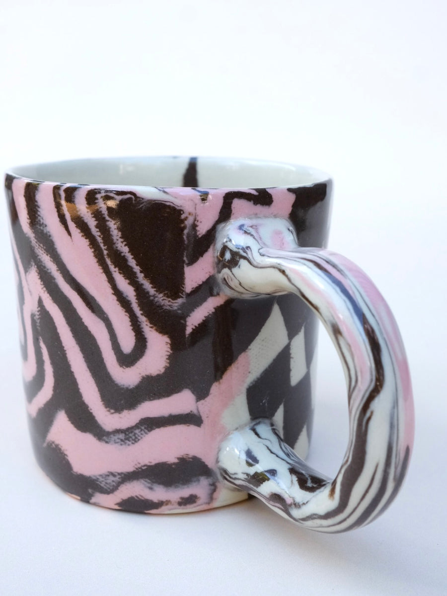 N.90 Pink Spirals 12oz