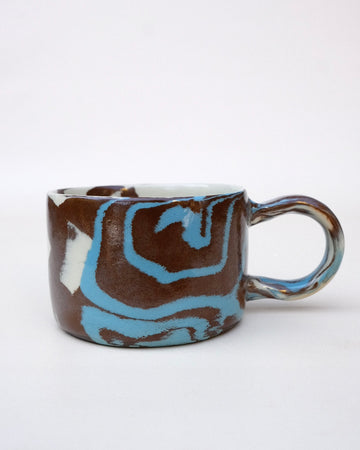 N.107 Blue Spirals 8oz