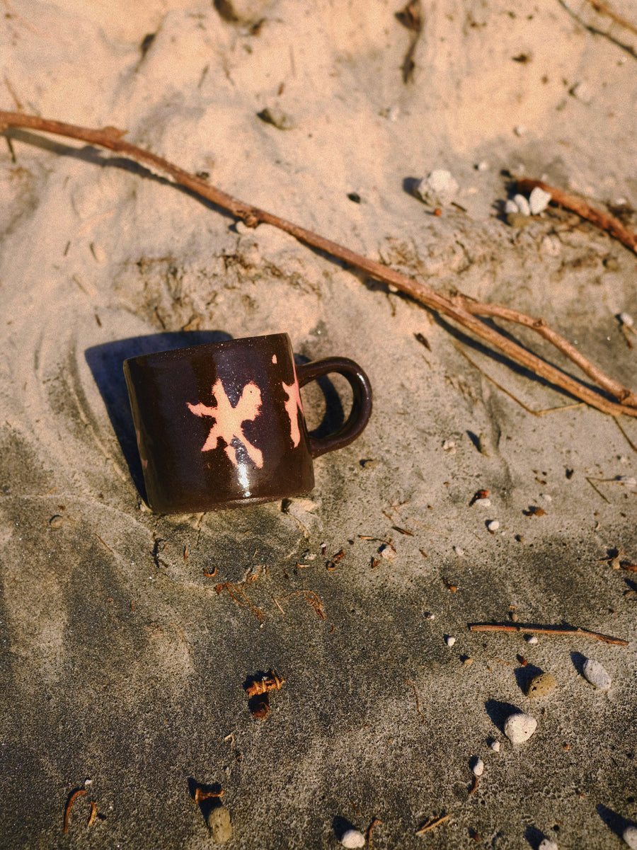 Pink Star Nerikomi Mug