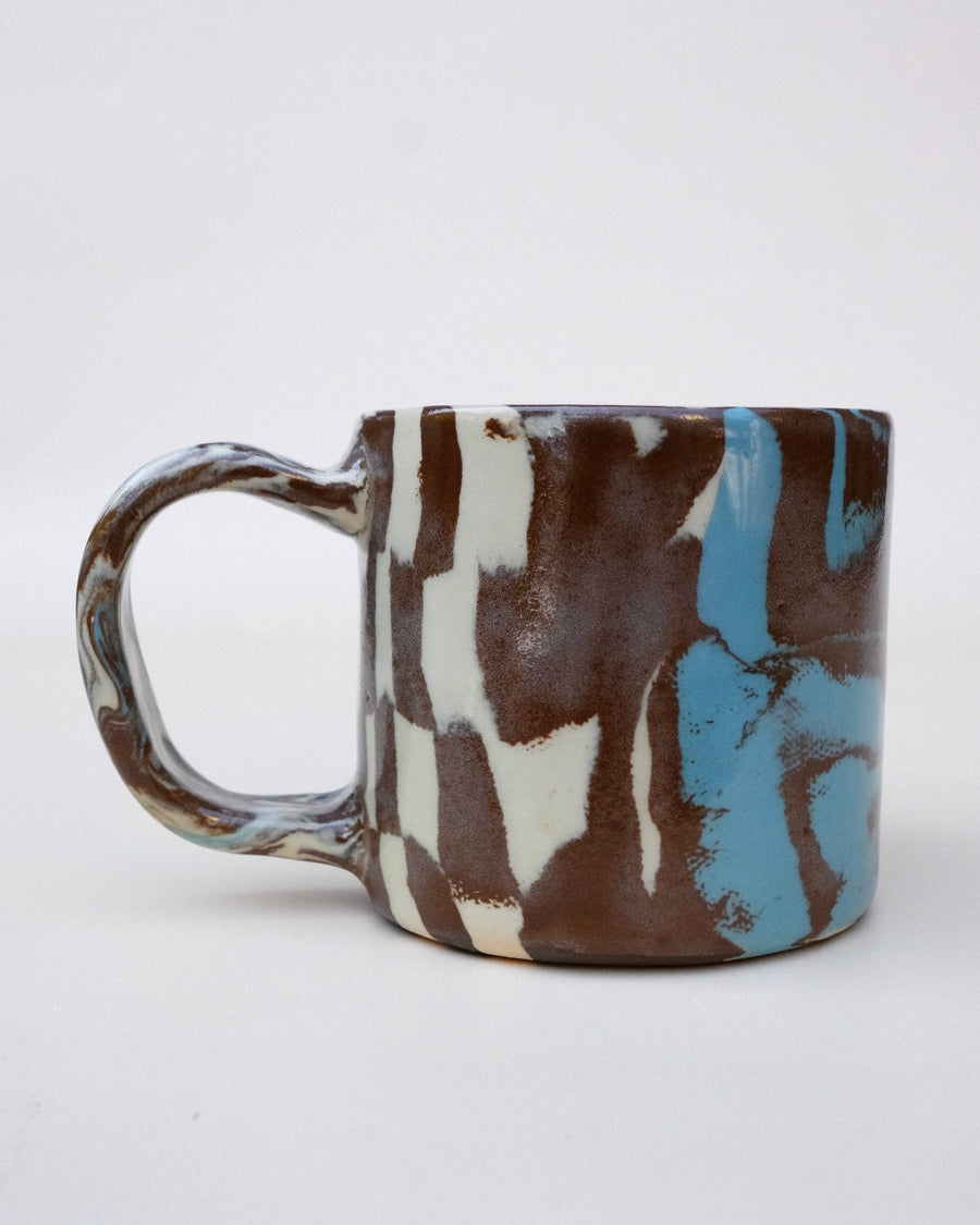 N.106 Blue Spirals 12oz